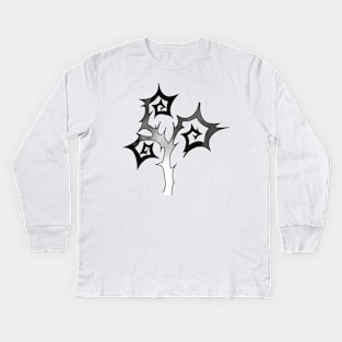 Thorny branch Kids Long Sleeve T-Shirt